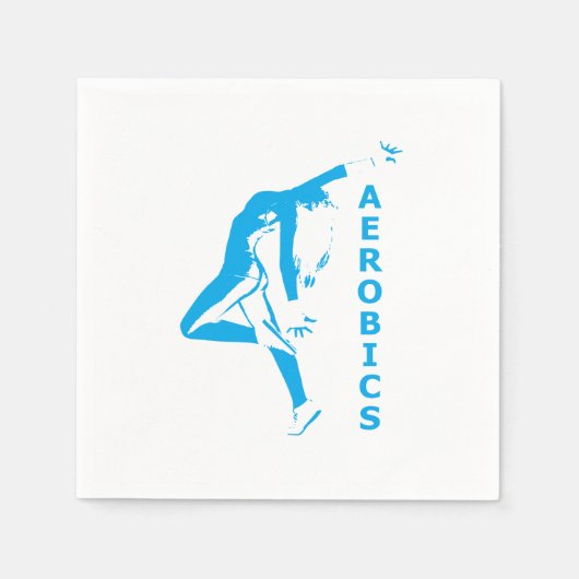 Serviette En Papier Aérobic (Devant)