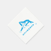 Serviette En Papier Aérobic (Coin)