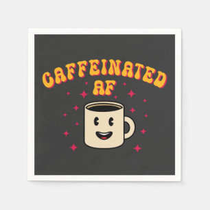 Serviette En Papier AF caféinée vintage