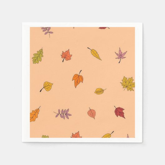 Serviette En Papier Affaire Autumn (Devant)