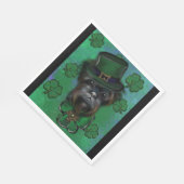 SERVIETTE EN PAPIER AFFENPINSCHER (Coin)