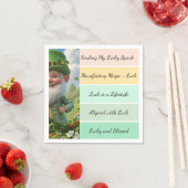 Serviette En Papier Affirmation de la Saint-Patrick (En situation)