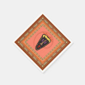 Serviette En Papier African mask (Coin)