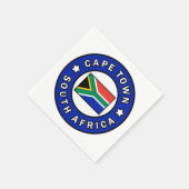 Serviette En Papier Afrique du Sud du Cap (Coin)