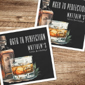 Serviette En Papier Aged To Perfection Birthday Party