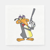 Serviette En Papier Agent secret Penguin (Devant)