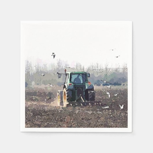 SERVIETTE EN PAPIER AGRICULTURE (Devant)