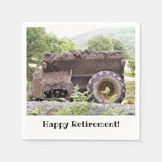 SERVIETTE EN PAPIER AGRICULTURE (Devant)