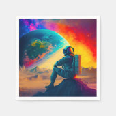 Serviette En Papier Ai Astronaut (Devant)