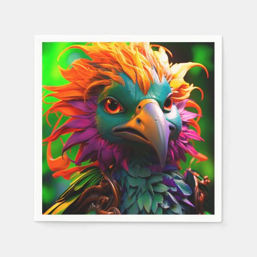 Serviette En Papier Ai Bird (Devant)