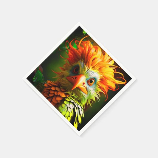 Serviette En Papier Ai Bird (Coin)