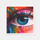 Serviette En Papier Ai Eye (Devant)