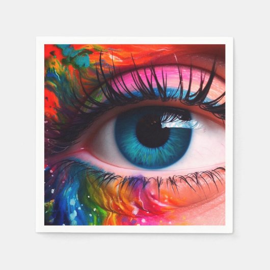 Serviette En Papier Ai Eye (Devant)