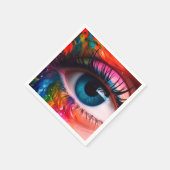 Serviette En Papier Ai Eye (Coin)
