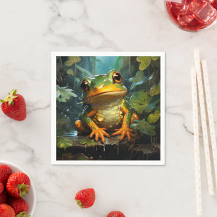 Serviette En Papier Ai Frog