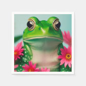 Serviette En Papier Ai Frog (Devant)