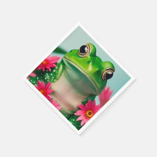 Serviette En Papier Ai Frog (Coin)