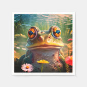 Serviette En Papier Ai Frog (Devant)