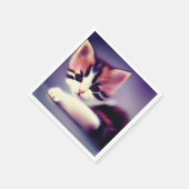 Serviette En Papier Ai Kitten (Coin)