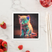 Serviette En Papier Ai Kitten (En situation)