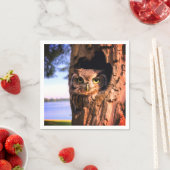 Serviette En Papier Ai Owl (En situation)