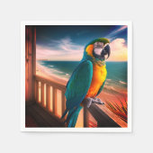 Serviette En Papier Ai Parrot (Devant)