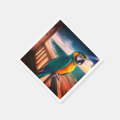 Serviette En Papier Ai Parrot (Coin)
