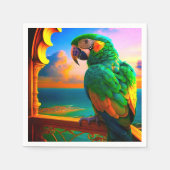 Serviette En Papier Ai Parrot (Devant)