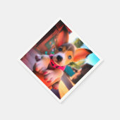 Serviette En Papier Ai Puppy (Coin)