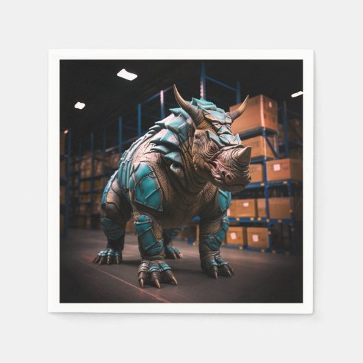 Serviette En Papier Ai Rhino (Devant)