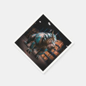 Serviette En Papier Ai Rhino (Coin)