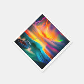 Serviette En Papier Ai Storm (Coin)