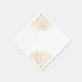 Serviette En Papier Aïd Moubarak Golden Mandala (Coin)