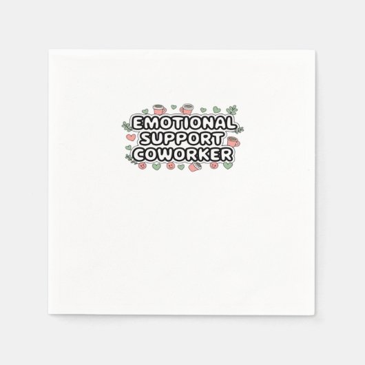 Serviette En Papier Aide émotionnelle Coworker Classic V2 Classic (Devant)