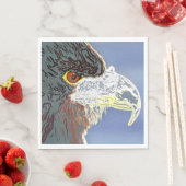 SERVIETTE EN PAPIER AIGLE (En situation)