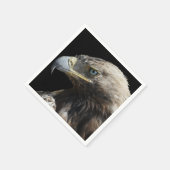 Serviette En Papier Aigle (Coin)