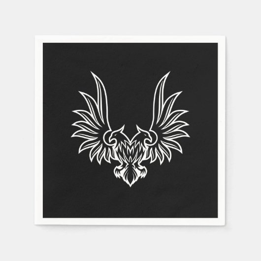 Serviette En Papier Aigle à deux têtes (Devant)
