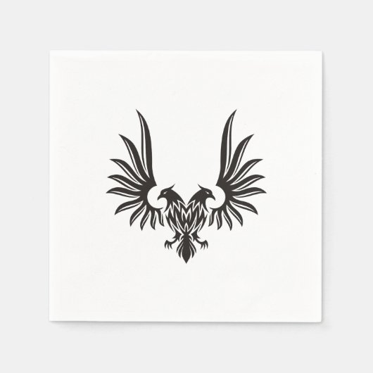 Serviette En Papier Aigle à deux têtes (Devant)