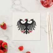 Serviette En Papier Aigle allemand (En situation)