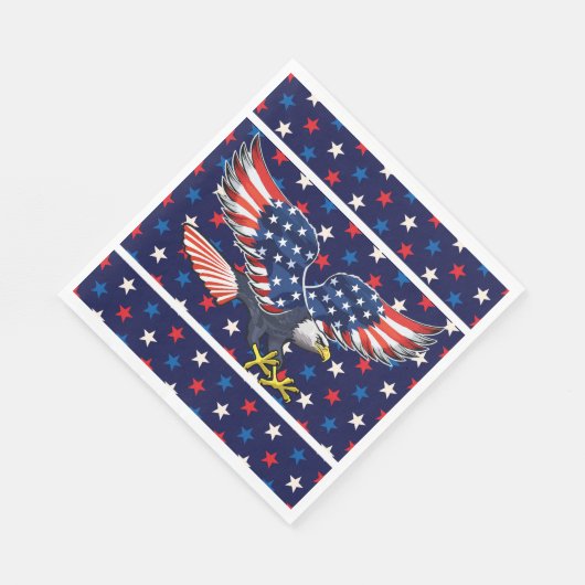 Serviette En Papier aigle américain (Coin)