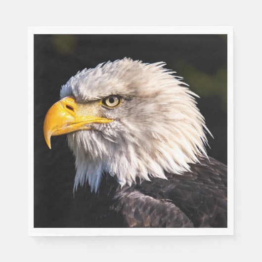 Serviette En Papier Aigle de Bald (Devant)