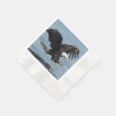 Serviette En Papier Aigle en approche (Coin)