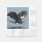 Serviette En Papier Aigle en approche (Devant)