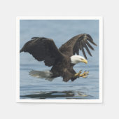 Serviette En Papier Aigle en approche (Devant)