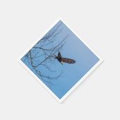 Serviette En Papier Aigle en vol (Coin)