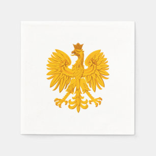 Serviette En Papier Aigle polonais