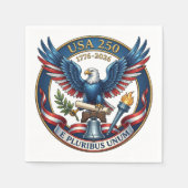 Serviette En Papier Aigle USA 250 (Devant)