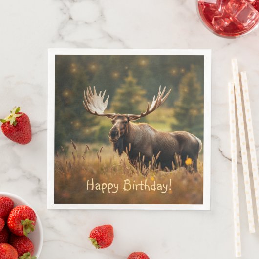 Serviette En Papier Aiguille (En situation)