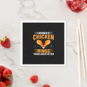 Serviette En Papier Aile de poulet (En situation)