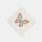 SERVIETTE EN PAPIER AILES COLORÉES (Coin)